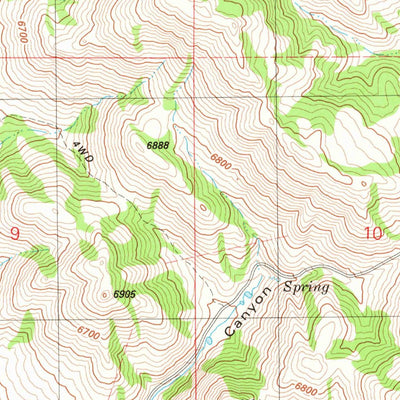 United States Geological Survey Paradise Valley, ID (1981, 24000-Scale) digital map