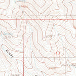 United States Geological Survey Paradise Well, NV (1988, 24000-Scale) digital map