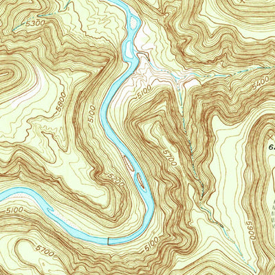 United States Geological Survey Paradox, CO (1960, 24000-Scale) digital map