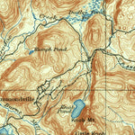 United States Geological Survey Paradox Lake, NY (1895, 62500-Scale) digital map