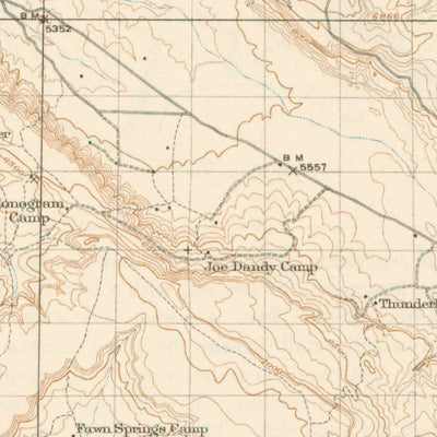 United States Geological Survey Paradox Valley, CO (1922, 125000-Scale) digital map