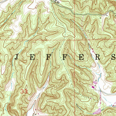 United States Geological Survey Paragon, IN (1970, 24000-Scale) digital map
