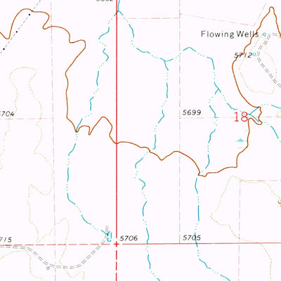 United States Geological Survey Paragonah, UT (1971, 24000-Scale) digital map