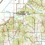 United States Geological Survey Paragould, AR-MO (1984, 100000-Scale) digital map