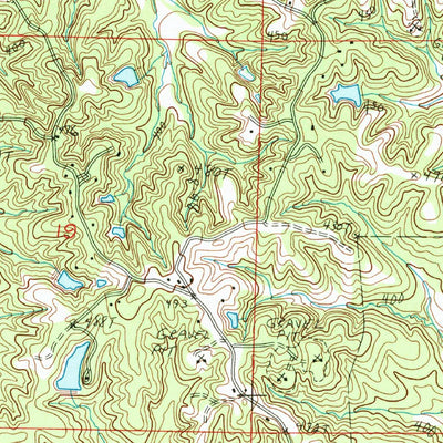 United States Geological Survey Paragould West, AR (1984, 24000-Scale) digital map