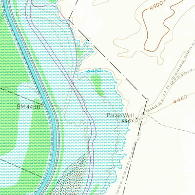 United States Geological Survey Paraje Well, NM (1961, 24000-Scale) digital map