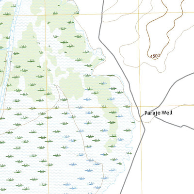 United States Geological Survey Paraje Well, NM (2020, 24000-Scale) digital map