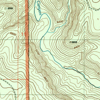 United States Geological Survey Parallel Canyon, AZ (2004, 24000-Scale) digital map