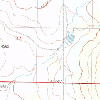 United States Geological Survey Paramore Crater, AZ (1987, 24000-Scale) digital map