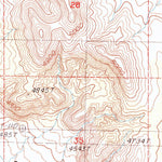 United States Geological Survey Paramore Crater, AZ (1987, 24000-Scale) digital map