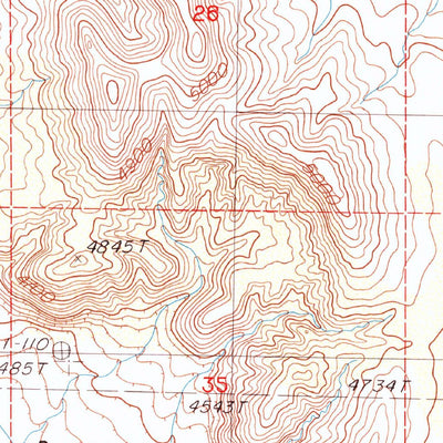 United States Geological Survey Paramore Crater, AZ (1987, 24000-Scale) digital map