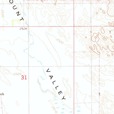 United States Geological Survey Paramount Valley, NE (1981, 24000-Scale) digital map