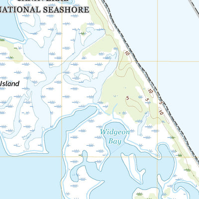 United States Geological Survey Pardon Island, FL (2021, 24000-Scale) digital map