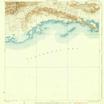 United States Geological Survey Parguera, PR (1938, 30000-Scale) digital map