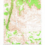 United States Geological Survey Paria, UT-AZ (1954, 62500-Scale) digital map