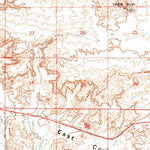 United States Geological Survey Paria, UT-AZ (1954, 62500-Scale) digital map