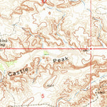United States Geological Survey Pariette Draw SW, UT (1964, 24000-Scale) digital map