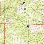 United States Geological Survey Paris Creek, NV (1984, 24000-Scale) digital map