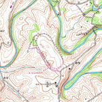 United States Geological Survey Paris East, KY (1952, 24000-Scale) digital map