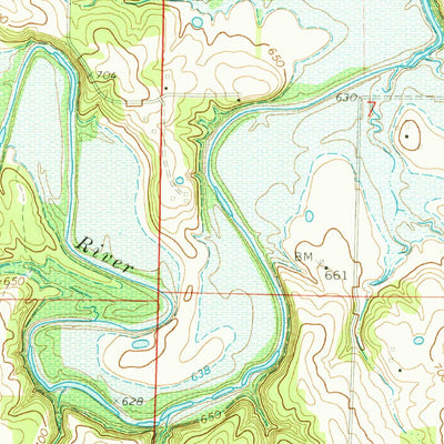 United States Geological Survey Paris East, MO (1972, 24000-Scale) digital map