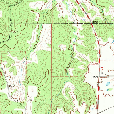 United States Geological Survey Paris, IA (1968, 24000-Scale) digital map