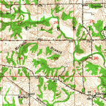 United States Geological Survey Paris, IL-IN (1947, 62500-Scale) digital map