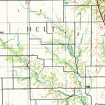 United States Geological Survey Paris, IL-IN (1986, 100000-Scale) digital map
