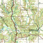 United States Geological Survey Paris, IL-IN (1986, 100000-Scale) digital map