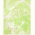 United States Geological Survey Paris Peak, ID (1969, 24000-Scale) digital map