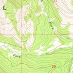 United States Geological Survey Paris Peak, ID (1969, 24000-Scale) digital map
