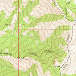 United States Geological Survey Paris Peak, ID (1969, 24000-Scale) digital map
