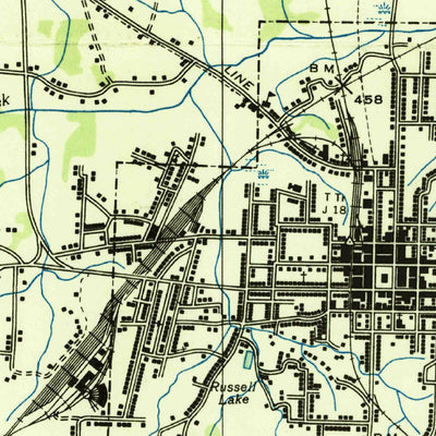 United States Geological Survey Paris, TN (1936, 24000-Scale) digital map