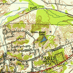 United States Geological Survey Paris, TN (1950, 24000-Scale) digital map