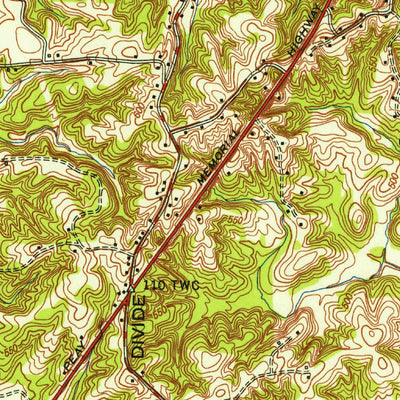 United States Geological Survey Paris, TN (1950, 24000-Scale) digital map