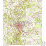 United States Geological Survey Paris, TN (1965, 24000-Scale) digital map