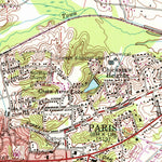 United States Geological Survey Paris, TN (1965, 24000-Scale) digital map