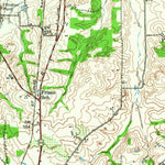 United States Geological Survey Paris, TX (1948, 62500-Scale) digital map