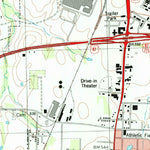 United States Geological Survey Paris, TX (1984, 24000-Scale) digital map