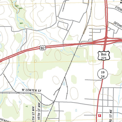 United States Geological Survey Paris, TX (2019, 24000-Scale) digital map