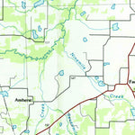 United States Geological Survey Paris, TX-OK (1985, 100000-Scale) digital map