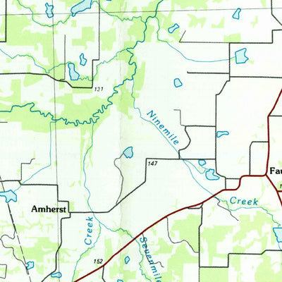 United States Geological Survey Paris, TX-OK (1985, 100000-Scale) digital map