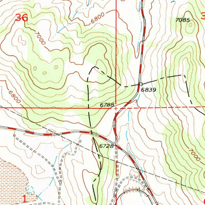 United States Geological Survey Park City East, UT (1955, 24000-Scale) digital map