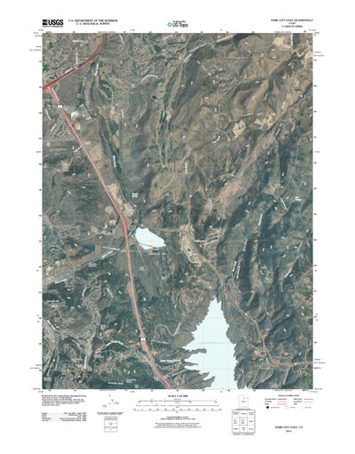 United States Geological Survey Park City East, UT (2011, 24000-Scale) digital map
