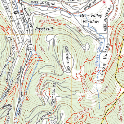 United States Geological Survey Park City East, UT (2023, 24000-Scale) digital map