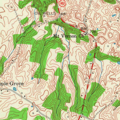 United States Geological Survey Park City, KY (1954, 24000-Scale) digital map