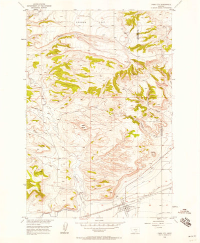 United States Geological Survey Park City, MT (1956, 24000-Scale) digital map