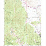 United States Geological Survey Park City West, UT (1955, 24000-Scale) digital map