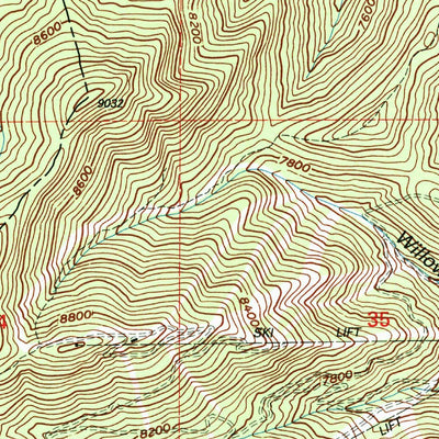 United States Geological Survey Park City West, UT (1998, 24000-Scale) digital map