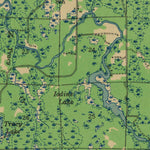 United States Geological Survey Park Falls, WI (1943, 48000-Scale) digital map