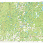 United States Geological Survey Park Falls, WI (1980, 100000-Scale) digital map